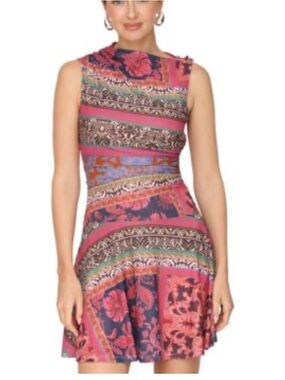 Avec Les Filles Asymmetrical mini dress